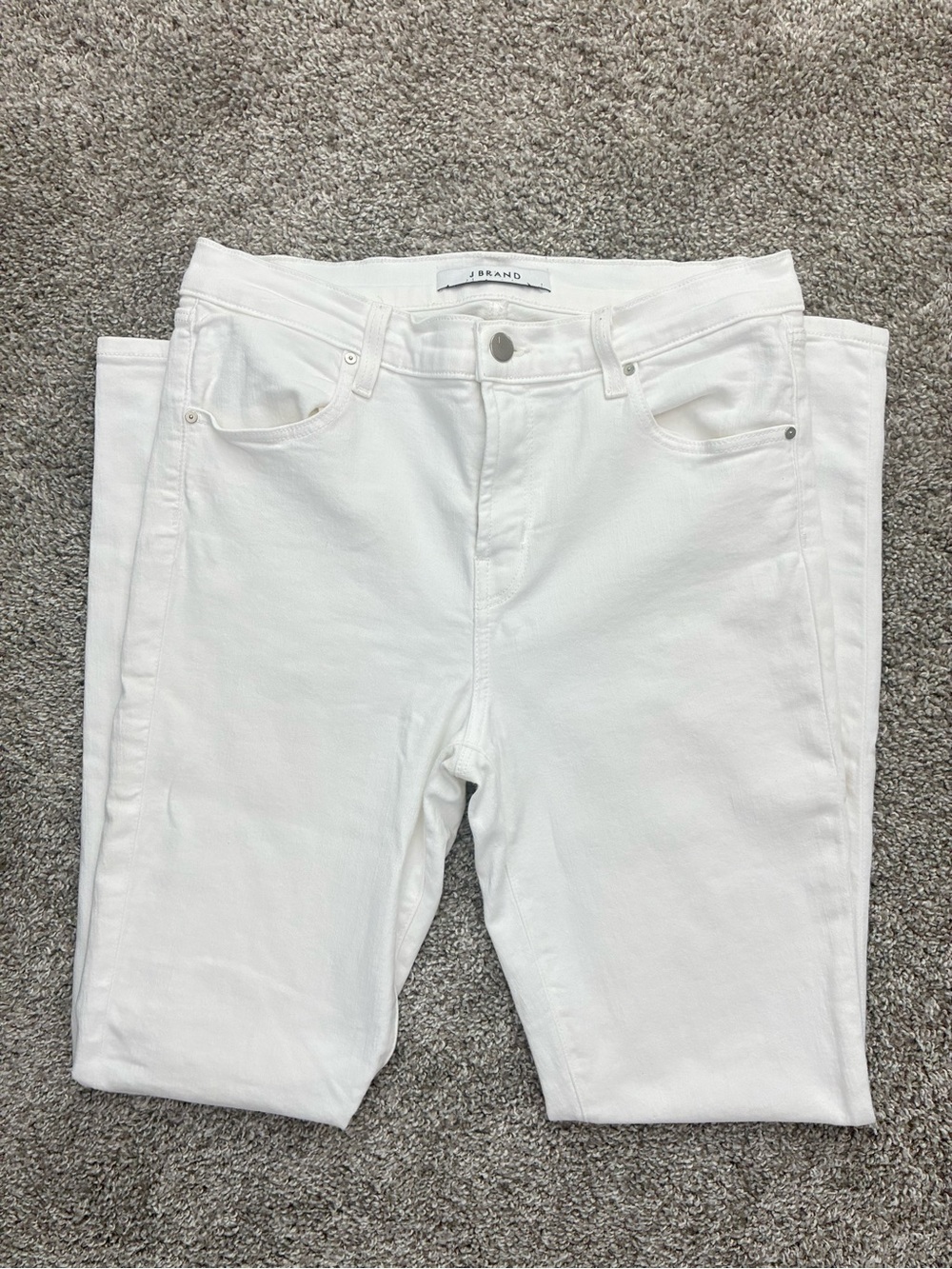 J. Brand Women's White Skinny Jeans